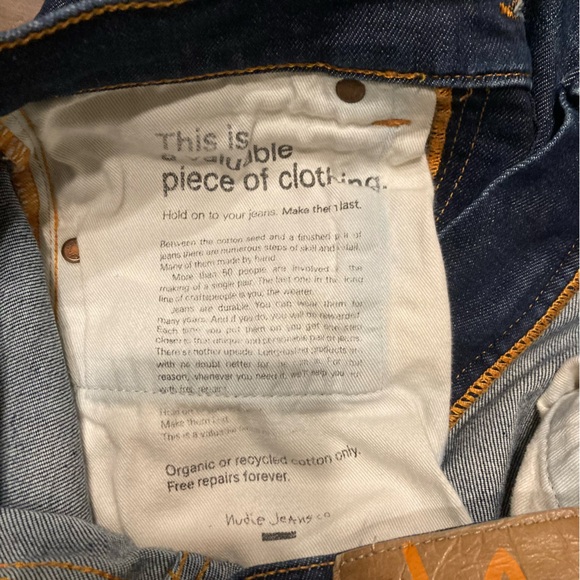 Two Pairs Worn Nudie Jeans - Picture 5 of 12